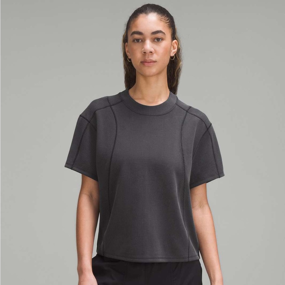 Lululemon- Ribbed Softstreme Short Sleeve Top